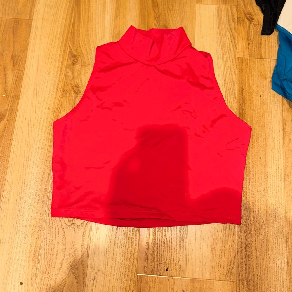 Red dance top
